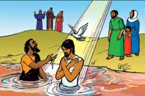 16. Le baptême de Jésus