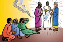 58. Jésus est transfiguré