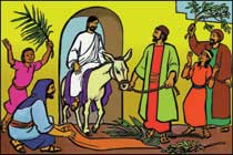 88. Jésus entre à Jérusalem